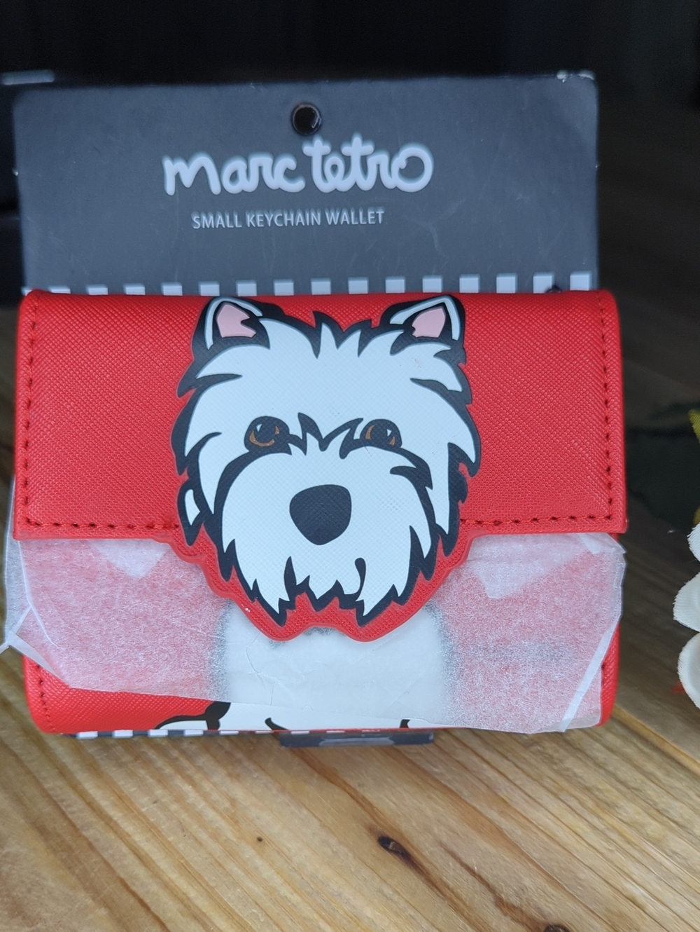 Marc Tetro Keychain Wallet Nwt